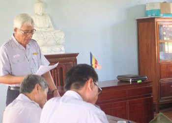 Ban Hướng dẫn Phân ban GĐPT Quảng Trị họp tổng kết hoạt động mùa Hè năm 2019