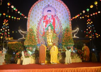 Chùa Linh Sơn, Gio Linh tổ chức Pháp hội Hoa Đăng A-Di- Đà