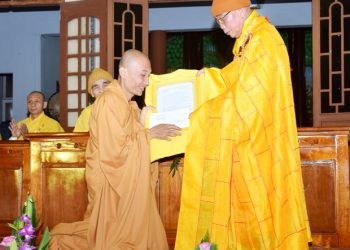 Quảng Trị: Bổ nhiệm Đại đức Thích Giác Tuệ trụ trì chùa Phú Sơn (NPĐ Phú Áng).