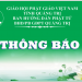 Thông báo về việc hướng dẫn thống nhất công tác tổ chức sinh hoạt ngành Đồng