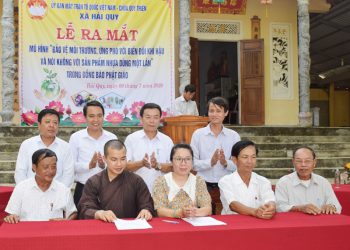 Quảng Trị: Chùa Quy Thiện ra mắt Mô hình “Bảo vệ môi trường, ứng phó với biến đổi khí hậu và nói không với sản phẩm nhựa dùng một lần”