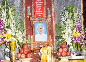 GĐPT Quảng Trị: Lễ Điếu niệm cố Huynh trưởng cấp Tấn Tâm Cống Võ Đình Địch