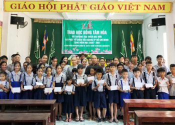 Quảng Trị: Lễ trao học bổng TÂM HÒA cho Đoàn sinh GĐPT.