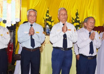 Ban Hướng dẫn Phân ban GĐPT Trung ương và Ban Hướng dẫn Phân ban GĐPT các tỉnh, thành phố thân lâm điếu viếng cố Huynh trưởng cấp Dũng Tâm Hướng Lê Bá Chí