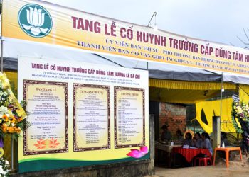 Ban Hướng dẫn Phân ban GĐPT Trung ương và Ban Hướng dẫn Phân ban GĐPT các tỉnh, thành phố thân lâm điếu viếng cố Huynh trưởng cấp Dũng Tâm Hướng Lê Bá Chí