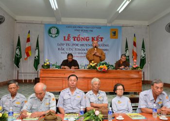 LỚP TU HỌC HUYNH TRƯỞNG BẬC LỰC V 2016 -2020 PHÂN BAN GĐPT QUẢNG TRỊ TỔ CHỨC LỄ TỔNG KẾT