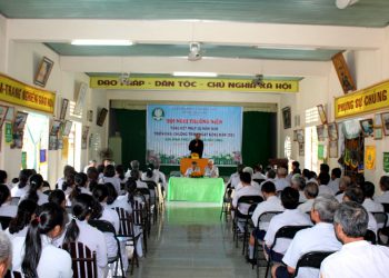 GĐPT HUYỆN HẢI LĂNG TỔ CHỨC HỘI NGHỊ THƯỜNG NIÊN NĂM 2021