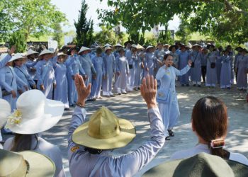 GĐPT huyện Hải Lăng: Ngành Thanh nữ vùng 4 tổ chức sinh hoạt, giao lưu