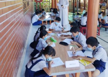 GĐPT huyện Triệu Phong: Tổ chức thi vượt bậc đoàn sinh năm 2021