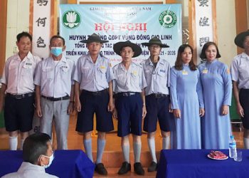 Gio Linh: GĐPT  Vùng Đông tổ chức Hội nghị Tổng kết công tác Phật sự