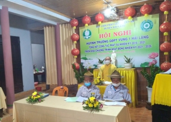 GĐPT VÙNG 1 HẢI LĂNG TỔ CHỨC HỘI NGHỊ HUYNH TRƯỞNG