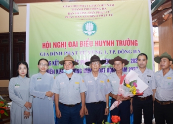 Quảng Trị: GĐPT  Vùng I, thành phố Đông Hà tổ chức Hội nghị Tổng kết công tác Phật sự.