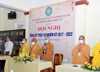 Quảng Trị: Ban Hướng dẫn Phật tử tổ chức Hội nghị Tổng kết Phật sự nhiệm kỳ 2017 – 2022 thành công tốt đẹp