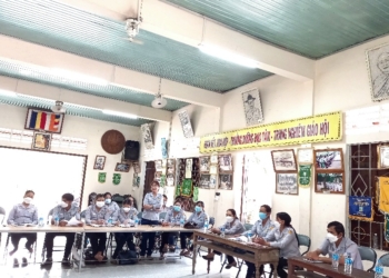 GĐPT HẢI LĂNG HỌP MẶT ỦY VIÊN NGÀNH, PHỤ TÁ NGÀNH