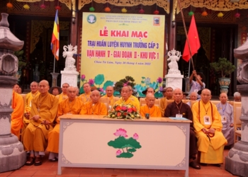 Trại Vạn Hạnh V – KV1: Lễ khai mạc trại giai đoạn 2