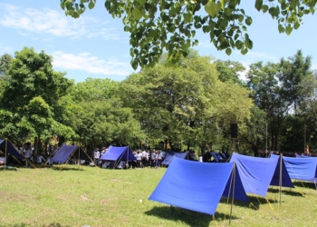 GĐPT HUYỆN HẢI LĂNG TỔ CHỨC TRẠI MỘT NGÀY TẠI LỄ ĐÀI TRUNG TÂM HUYỆN