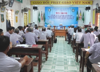 BAN HƯỚNG DẪN PHÂN BAN GĐPT QUẢNG TRỊ TỔ CHỨC HỘI NGHỊ HÀNH CHÁNH