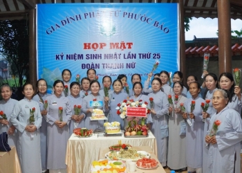 ĐOÀN THANH NỮ GĐPT PHƯỚC BẢO – HỌP MẶT KỶ NIỆM SINH NHẬT LẦN THỨ 25