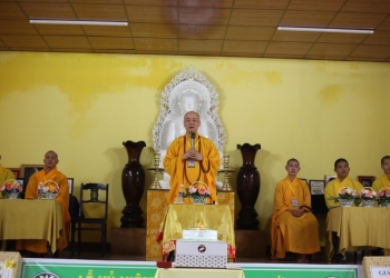 Lời đạo từ của Hòa thượng Ân Sư – Liên đoàn GĐPT đồng hương Quảng Trị tại Huế