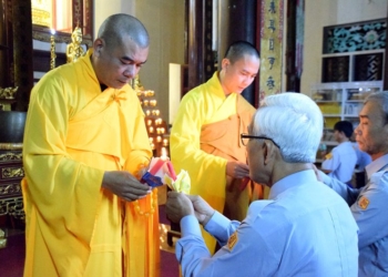 Phân ban GĐPT Tỉnh tổ chức Lễ Thọ cấp Tín, cấp Tập cho 104 Huynh trưởng