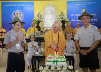 Liên Đoàn GĐPT Đồng Hương Quảng Trị Tại Huế Tổ Chức Lễ Kỷ Niệm Chu Niên Lần Thứ 10.