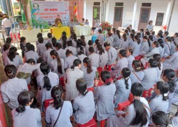 Hải Lăng: Ngành Nữ GĐPT Hải Lăng tổ chức các hoạt động kỷ niệm ngày Hạnh truyền thống.