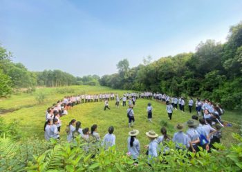 Hải Lăng: Ngành Đồng Ngành Thiếu GĐPT huyện sinh hoạt một ngày.