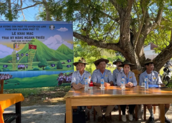 GIO LINH: TỔ CHỨC TRẠI KỶ NĂNG NGÀNH THIẾU