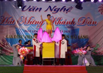 HẢI LĂNG: HÁT MỪNG KHÁNH ĐẢN GĐPT VÙNG 3