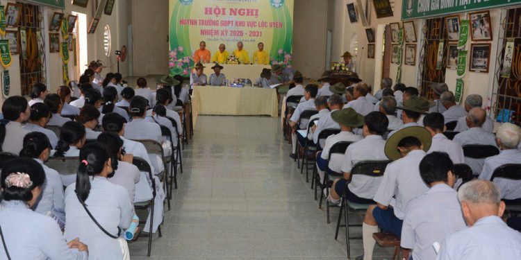 GĐPT KV. LỘC UYỂN TỔ CHỨC HỘI NGHỊ HUYNH TRƯỞNG NHIỆM KỲ 2026 – 2031